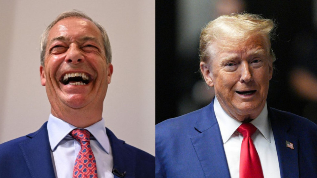 Donald Trump îl felicita pe Nigel Farage pentru prima sa intrare în Parlamentul britanic