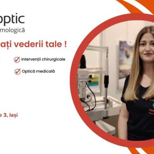 Probleme oftalmologice tratate eficient la clinica Medoptic din Iasi