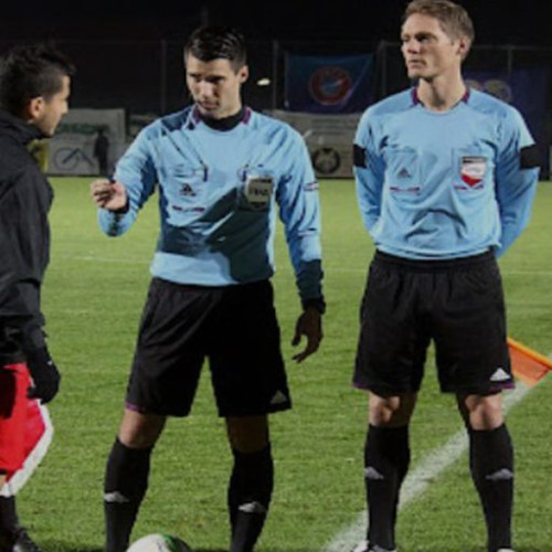 Meciul Corvinul Hunedoara - Paksi FC, arbitrat de o brigadă slovacă