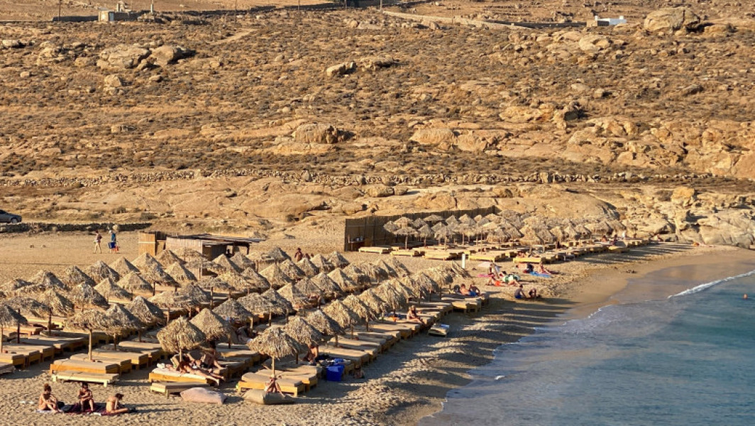 Scădere dramatică a turismului pe insula Mykonos