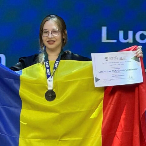 Anemona Maria Luchian, medaliată la Olimpiada Internațională de Științele Pământului