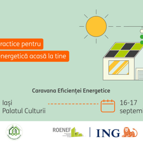 Caravana ROENEF începe traseul național la Iași pentru promovarea eficienței energetice