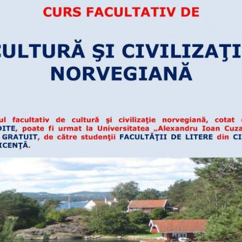 Cursuri gratuite de limba și cultură norvegiană la UAIC