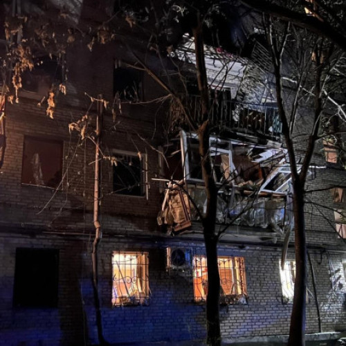 Atacuri aeriene rusești asupra orașului Zaporojie: 16 civili răniți, inclusiv un copil