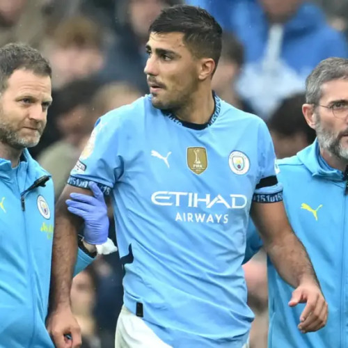 Rodri, accidentat grav în meciul Manchester City - Arsenal