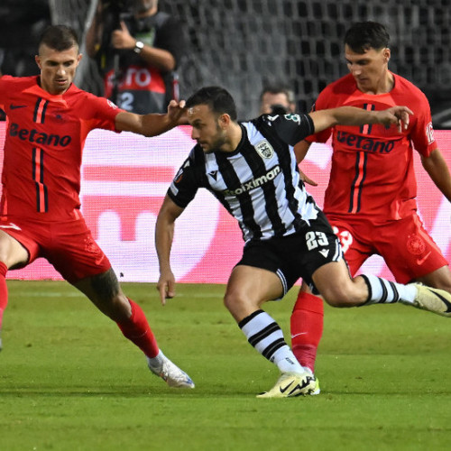 FCSB câștigă meciul cu PAOK în Europa League