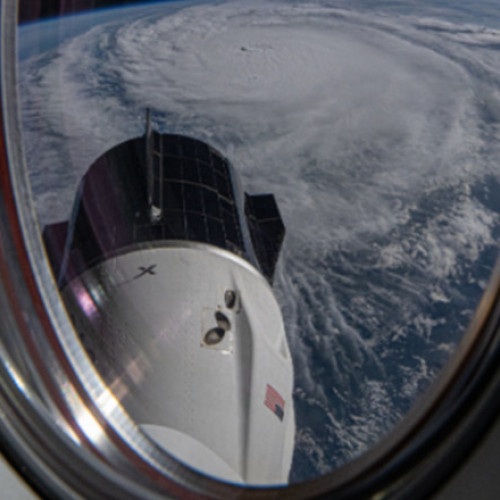 Astronautul NASA Matthew Dominick surprinde uraganul Milton din spațiu