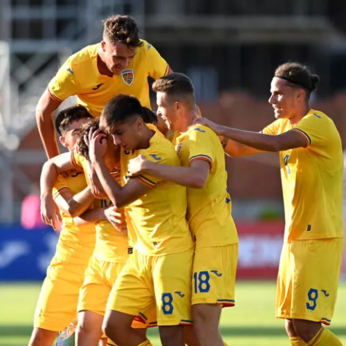 România U20 obține o victorie importantă în fața Cehiei