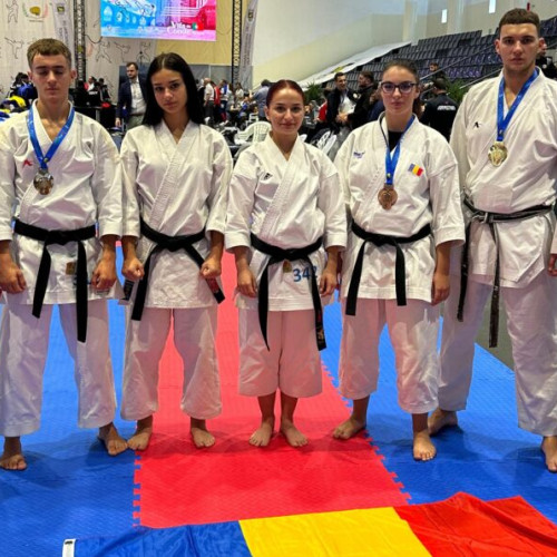 România obține rezultate remarcabile la Campionatul Mondial de Karate Traditional din Portugalia