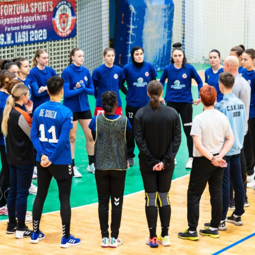 CSM Iași 2020, umilită de o echipă mai mică în Liga I de handbal feminin