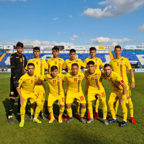 Reprezentativa U16 a României încheie cantonamentul din Slovacia cu două remize