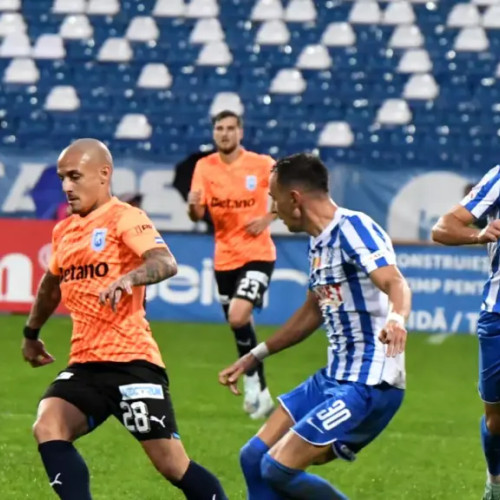 Politehnica Iași pierde meciul amical cu Universitatea Craiova