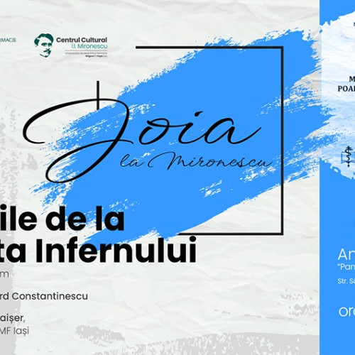 Centrul Cultural &quot;I.I. Mironescu&quot; reia evenimentele &quot;Joia la Mironescu&quot;