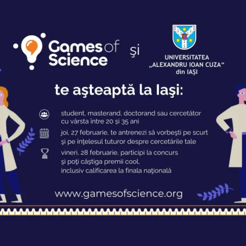 Începe contorizarea pentru &quot;Games of Sciences&quot; la Iași