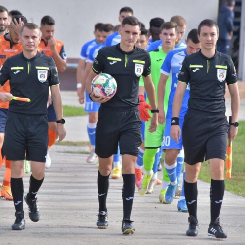 Gabriel Mihuleac debutează ca arbitru în Liga I