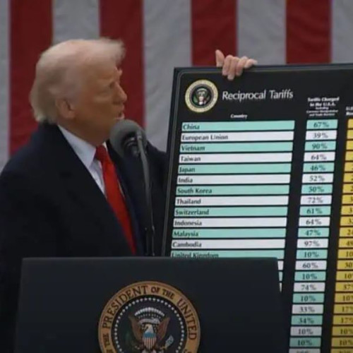 Donald Trump susține că economia SUA este puternică, în ciuda prăbușirii piețelor