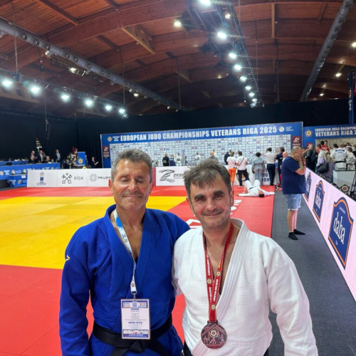 Judokan din Iași, medaliat la campionatul european de la Riga, reprezentând România