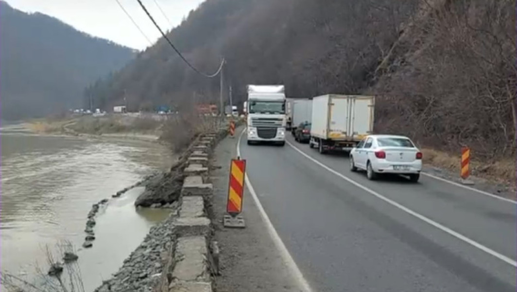 Restricții de trafic pe Valea Oltului și în alte zone din județul Vâlcea