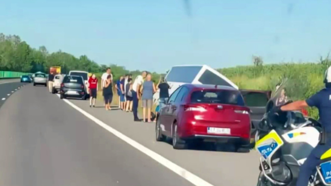Accident grav pe Autostrada A2 din județul Călărași, lângă localitatea Sărulești, seară de duminică