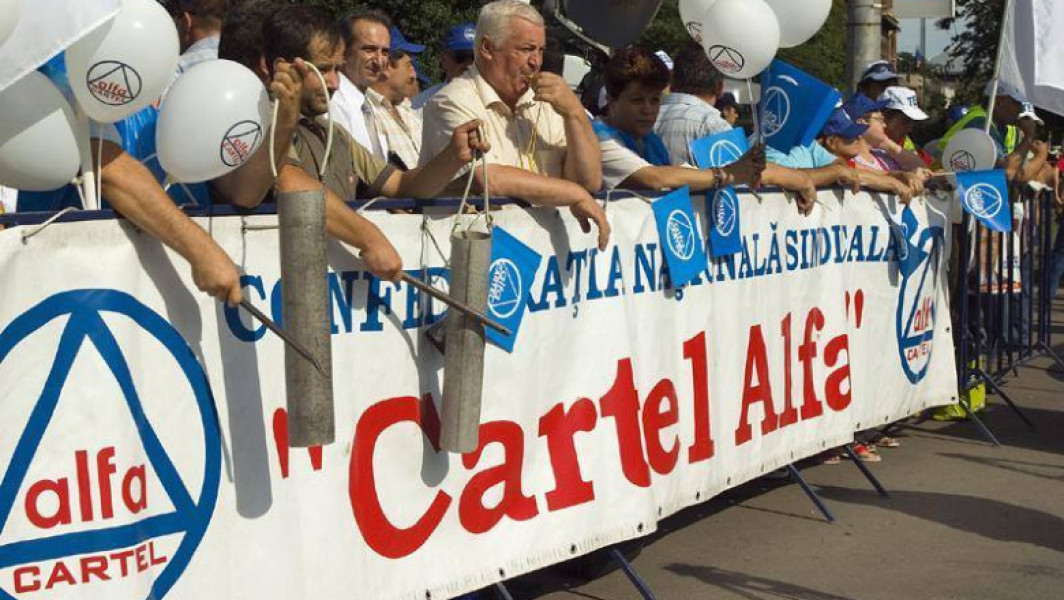 confederația națională sindicală cartel alfa protestează împotriva reducerii sporurilor salariale fără consultări publice