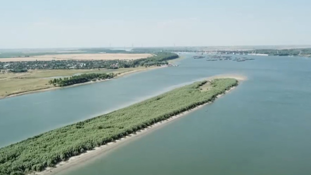 Dunărea scade alarmant din cauza caniculei și lipsei de precipitații