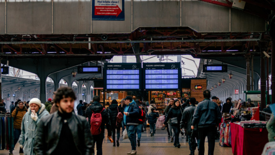 Defecțiune la sistemul de informare în Gara de Nord din București