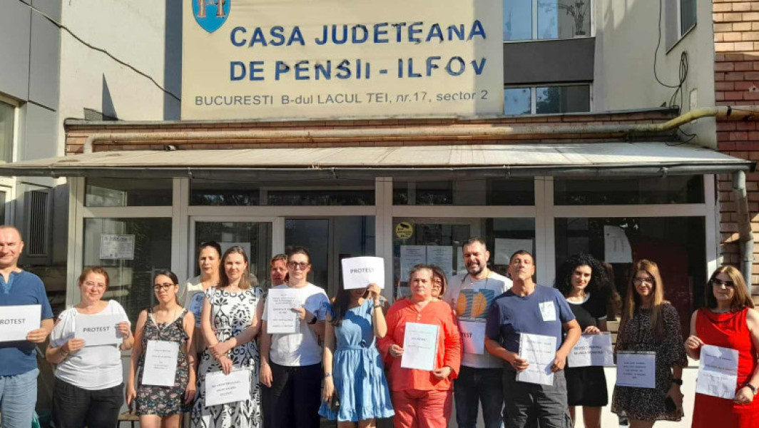 Proteste ale angajaților din instituții publice: salarii mici și condițiiprecare