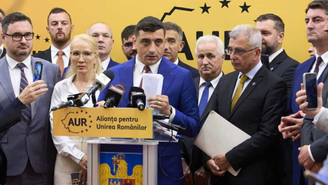 motiune de cenzura depusa de AUR va fi dezbatuta joi in parlament