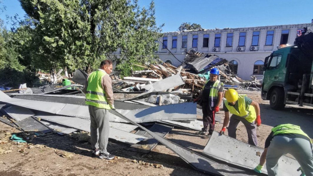 voluntariatul detinutilor în sprijinul academiei de politie după furtuna de joi