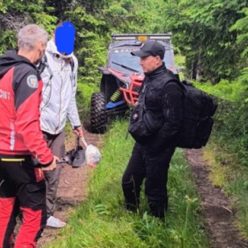 Trei cetățeni ucraineni salvați după ce s-au rătăcit în Munții Maramureșului
