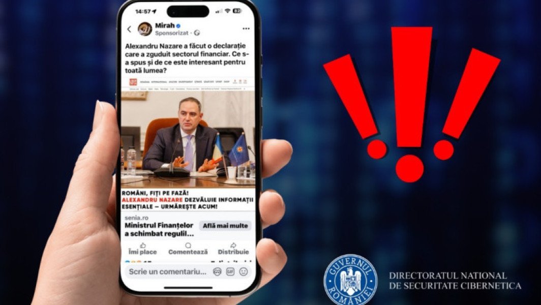 Avertisment privind o campanie frauduloasă care promovează o platformă de investiții de stat