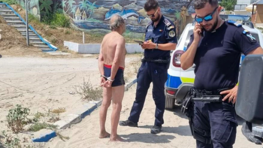 turist amendat cu 500 de lei la Eforie după scandalul cu salvamarii