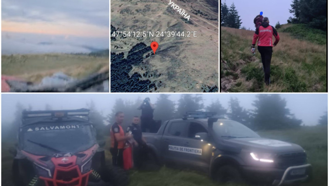 Cetățean ucrainean recuperat în Maramureș după ce a trecut hotarul în stare de hipotermie