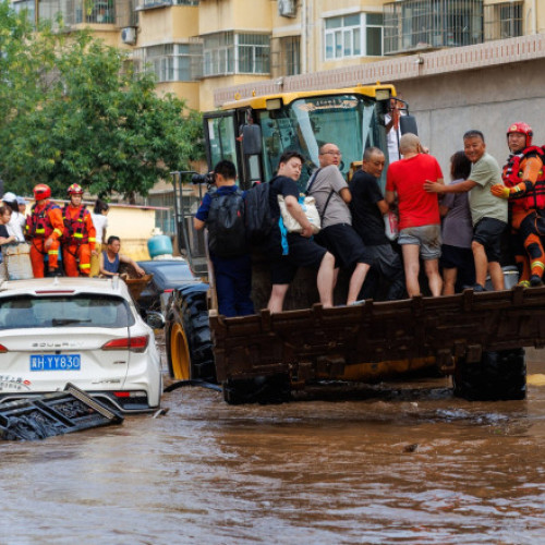 Ploile torențiale din nordul Chinei au provocat numeroase distrugeri și victime