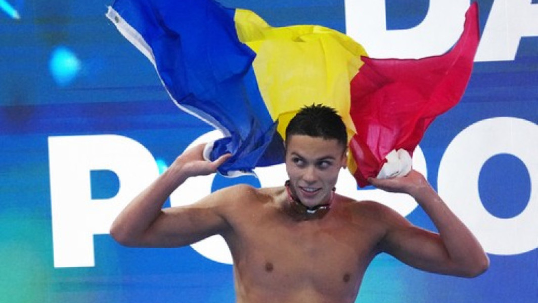 David Popovici, suflet deschis după victoria de la 200 de metri liber