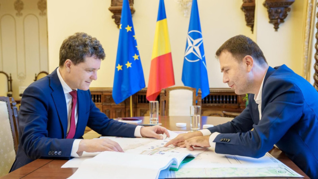 Nicusor Dan s-a întâlnit cu fostul lider USR, Cătălin Drulă, la Palatul Cotroceni