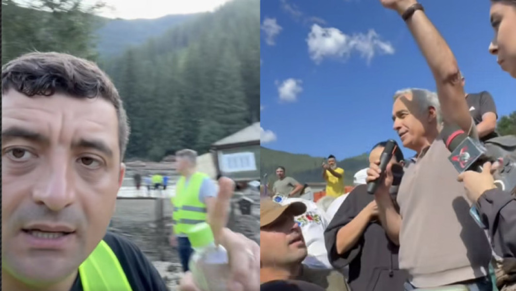 Calin Georgescu și George Simion s-au aflat în Brosteni, județul Suceava, pentru a ajuta zona afectată de inundații, însă au venit separat și nu au fost văzuți împreună în timpul vizitei. Georgescu a ajuns în localitate chiar în această dimineață, fiind prima apariție publică de după campanie, în timp ce Simion a fost acolo încă de joi seara, notează digi24.ro. Liderul AUR s-a fotografiat în timpul acțiunilor de curățare a noroiului și a publicat imagini cu echipa sa în cursul zilei anterioare.