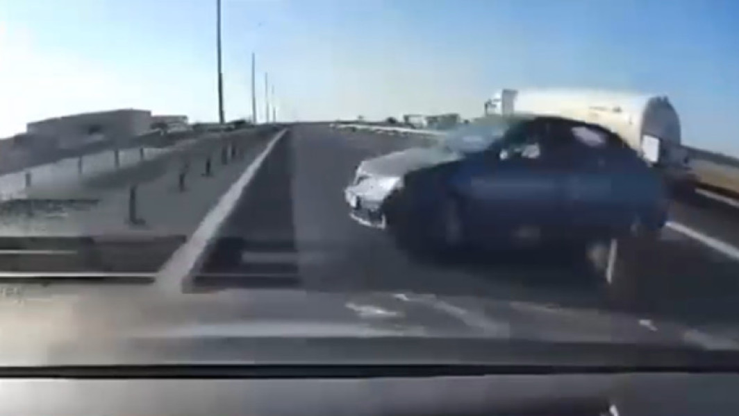 Un incident grav pe autostrada dintre Pitești și București aproape de a se transforma într-o tragedie