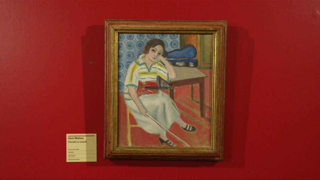 Patru tablouri de Henri Matisse aduse la București într-o expoziție alături de Theodor Pallady, sub securitate strictă