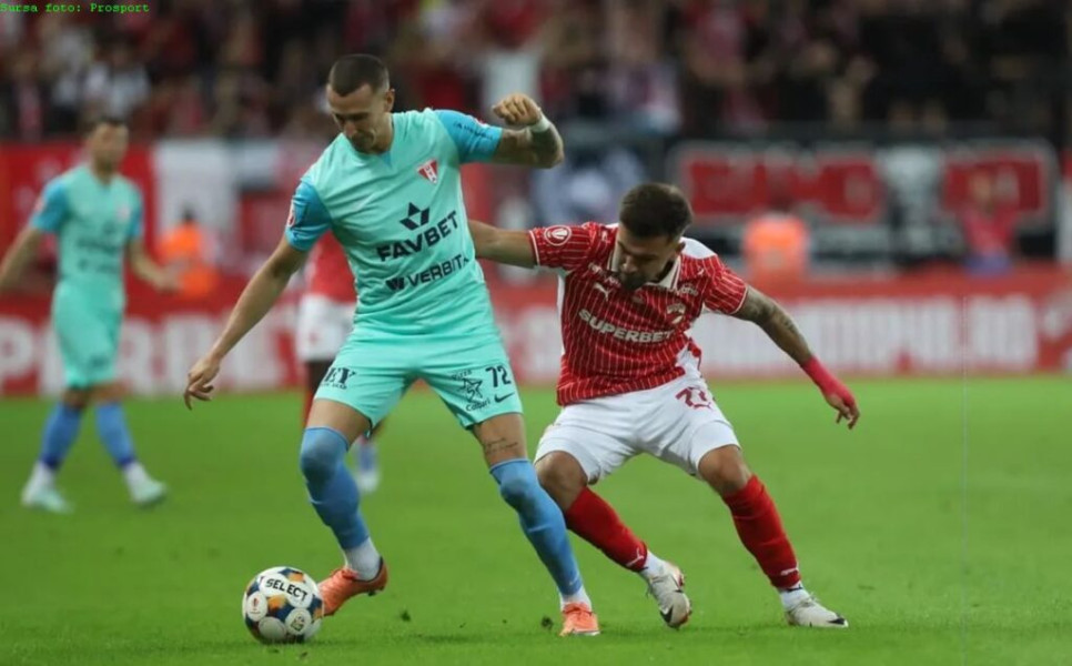 Dinamo învinge CS Dinamo la Săftica în Liga 2, cu Soro și Lazăr marcatori