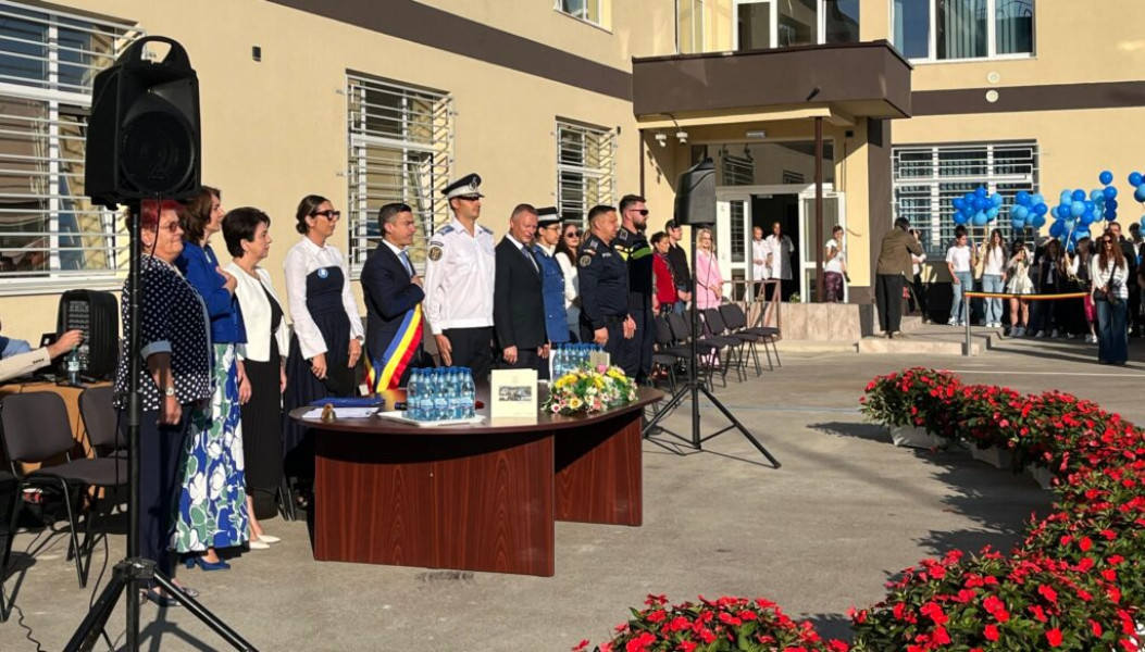 Deschiderea anului școlar la Colegiul Tehnic „I. C. Ștefănescu” din Iași, cu săli modernizate