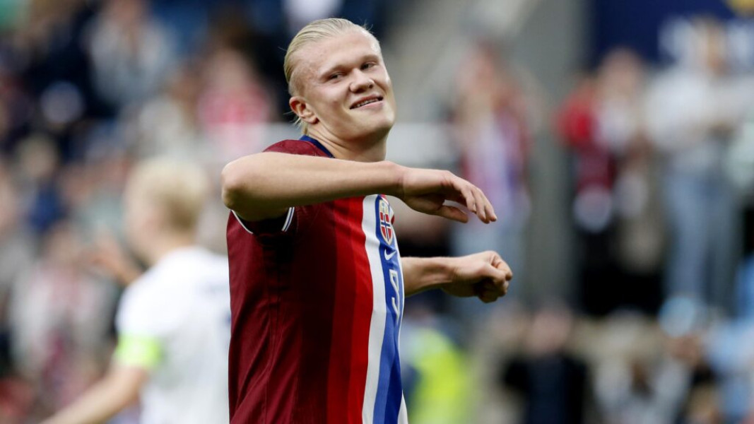 Norvegia bate Moldova 11-1; Haaland marchează de cinci ori