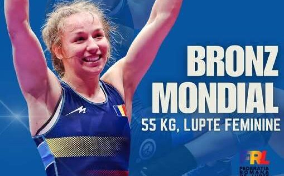 Ana Andreea Beatrice a câștigat medalia de bronz la Campionatul Mondial de Lupte