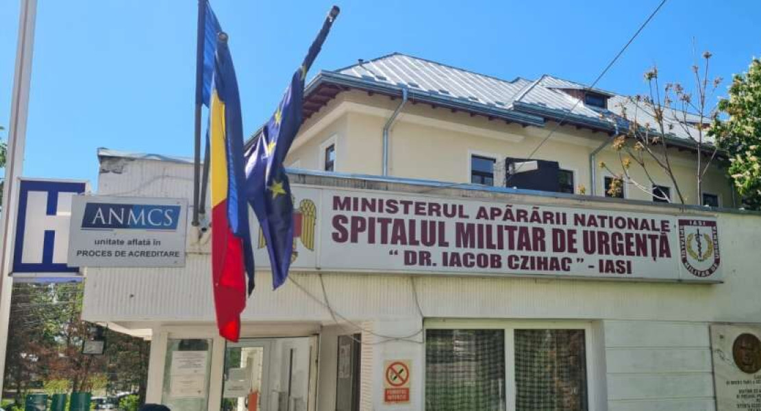 Spitalul Militar din Iași va fi executat silit pentru o datorie către angajați