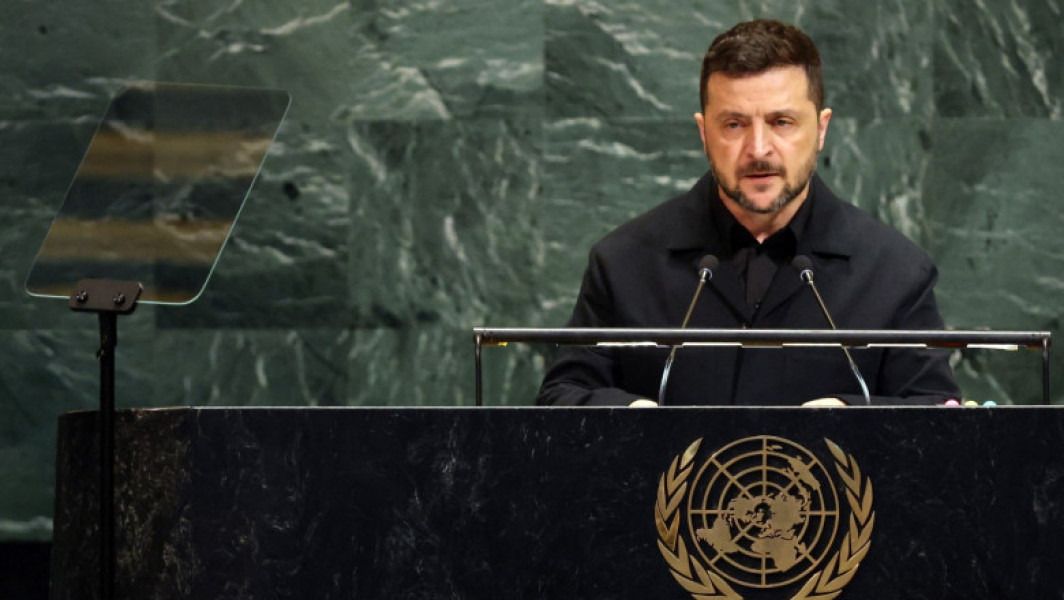 Zelenski cere comunității internaționale să oprească agresiunea Rusiei la ONU