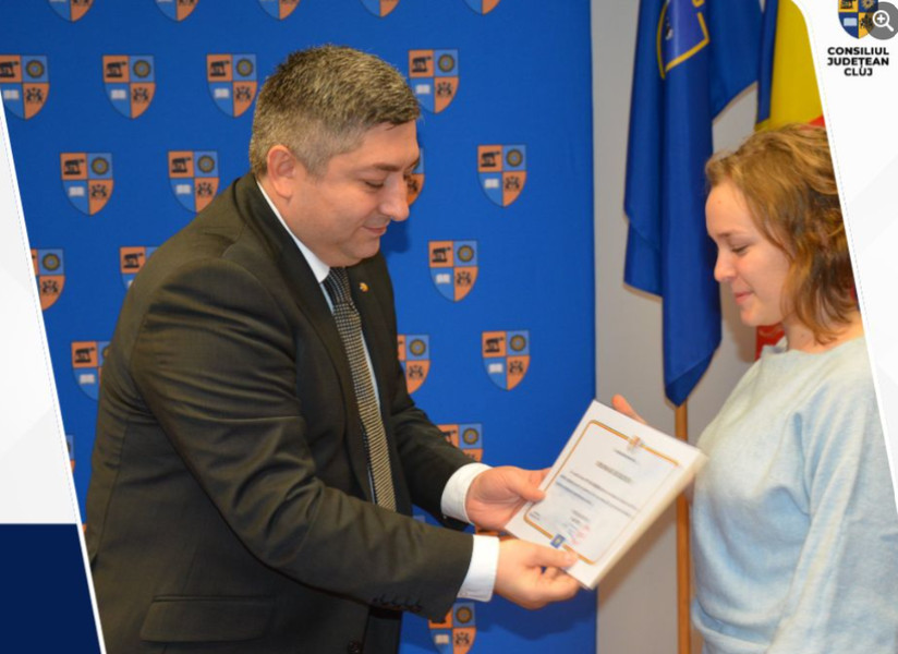 Consiliul Județean Cluj premiază elevii cu media 10 la Evaluarea Națională
