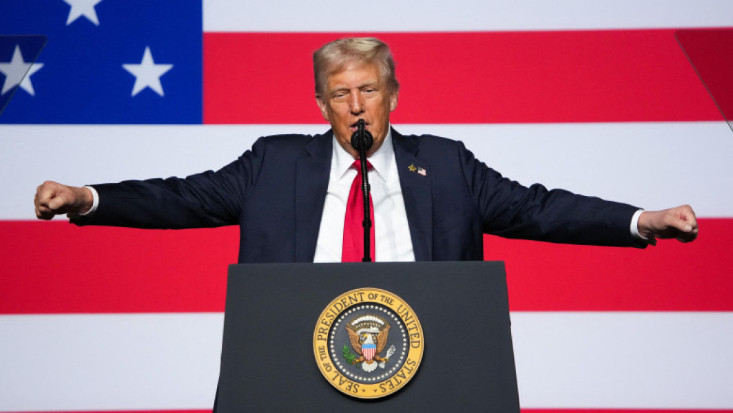 Donald Trump a vorbit despre redenumirea Golfului Mexic și pacea globală