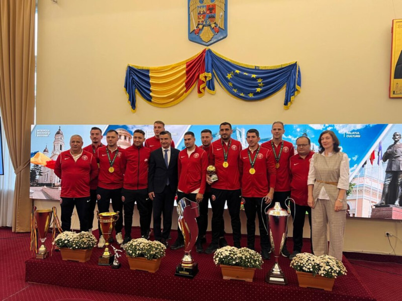 Arsenal Iași, felicitată pentru victoria în EMF Eurocup și pregătită pentru Supercupa Europei