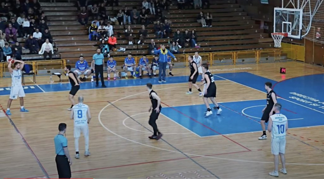 Politehnica Iași începe noul sezon în Liga I de baschet masculin