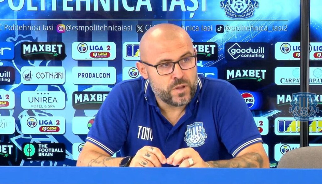 Politehnica Iași păstrează conducerea tehnică a lui Anthony Da Silva